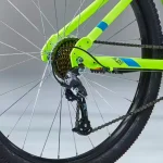 Montaña Rockrider ST 100 27,5" Amarillo Aluminio Bicicleta - Imagen 3