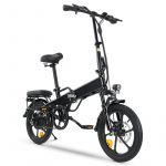 Eléctrica Bicicleta Plegable Isinwheel U3 500W 55 km - Imagen 4